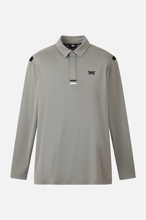 BAND POINT COLLAR LONG-SLEEVE