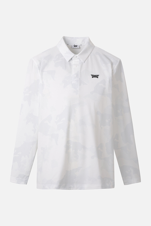 PATTERN COLLAR LONG-SLEEVE