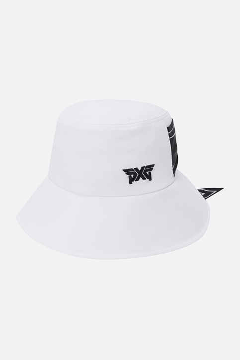 WOMENS RIBBON BUCKET HAT