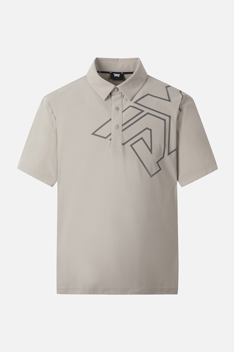 SUMMER BIG LOGO COLLAR T-SHIRTS