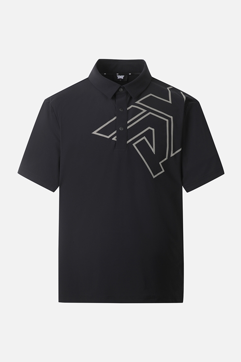 SUMMER BIG LOGO COLLAR T-SHIRTS