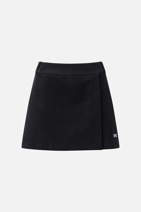 WOMEN WINTER A-LINE WRAP SKIRT