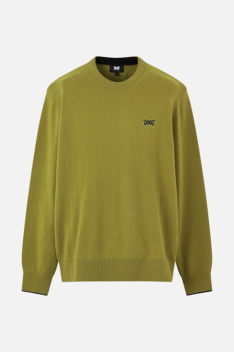 MEN CASHMERE ROUND NECK SWEATER