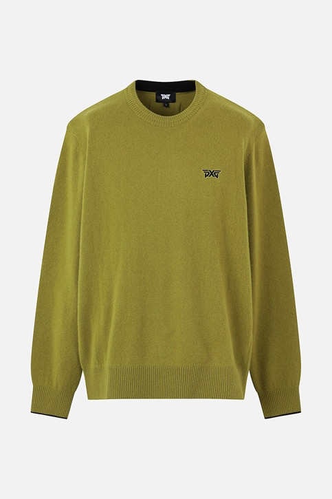 MEN CASHMERE ROUND NECK SWEATER