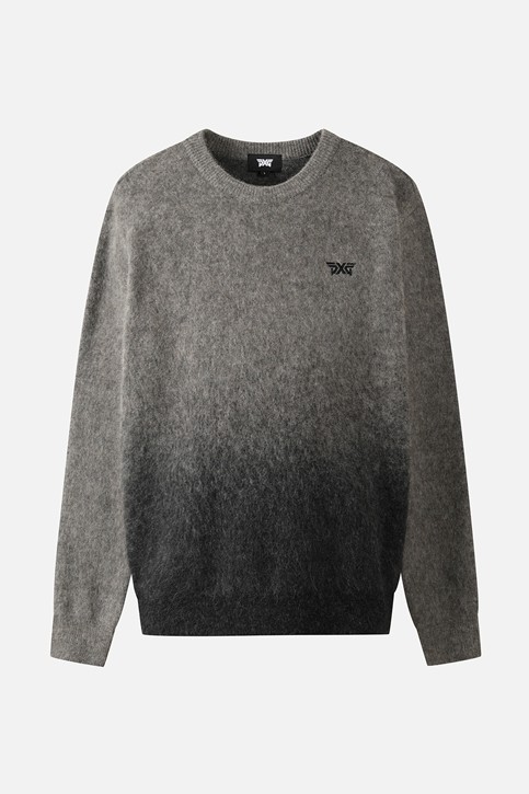MEN GRADATION ROUND NECK SWEATER PKFCM411112 08,12 상품 이미지 1