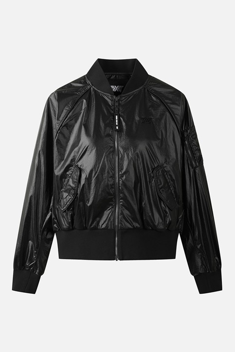 WOMEN OCTA LINED GENO MA-1 JACKET PKFCW630821 BLACK 상품 이미지 1