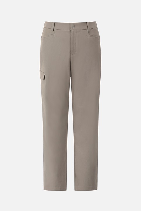 MEN SEMI-TAPERED FIT PANTS
