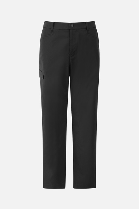 MEN SEMI-TAPERED FIT PANTS