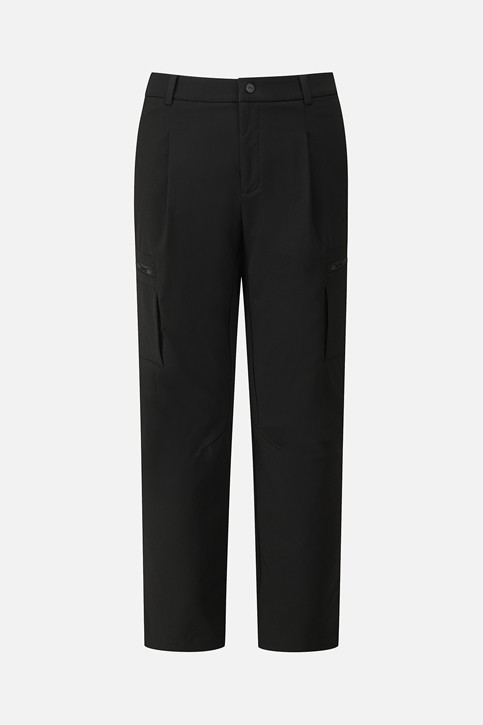 MEN POCKET POINT TAPERED FIT PANTS PKFPM510821 BLACK 상품 이미지 1