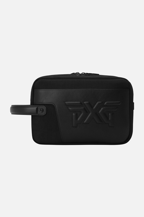 2 RAIL ZIP BIG POUCH PKFPU841021 BLACK 상품 이미지 1