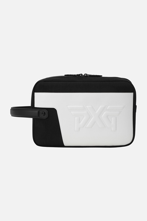 2 RAIL ZIP BIG POUCH PKFPU841094 BK/WH COMBINATION 상품 이미지 1