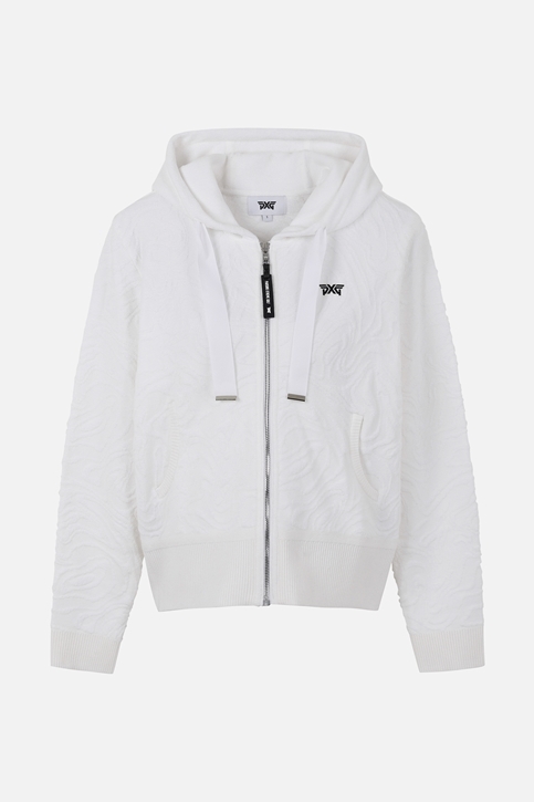 WOMEN DAMASCUS ZIP-UP CARDIGAN