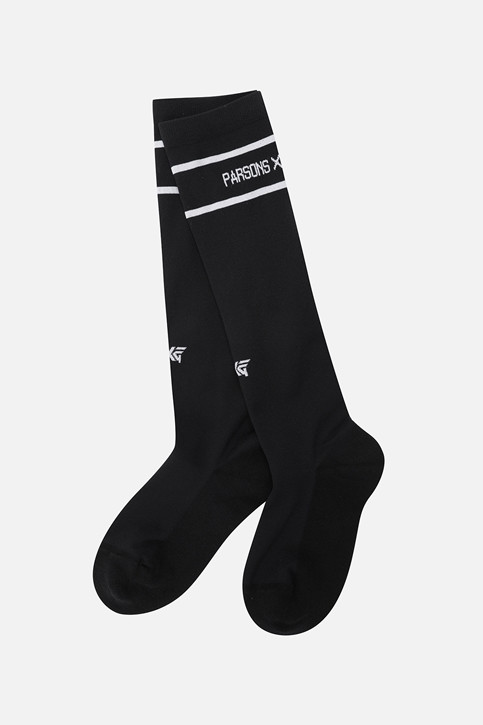 WOMEN STRIPE POINT KNEE SOCKS