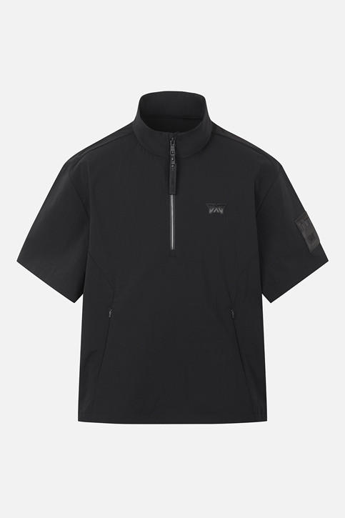 MEN SHORT SLEEVE ANORAK JACKET