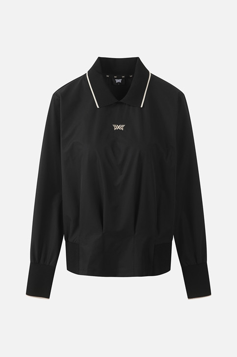 WOMEN HOURGLASS FIT COLLAR LONG SLEEVE