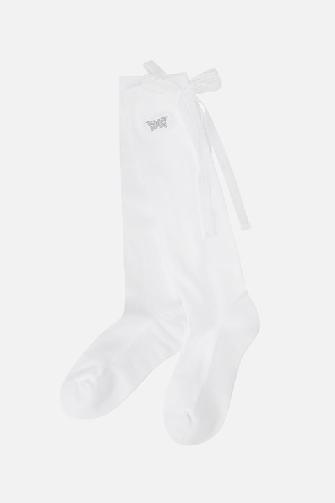 WOMEN RIBBON KNEE SOCKS