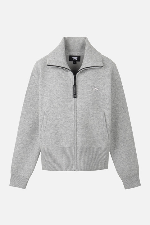 WOMEN GEN-X CASHMERE BLEND SET CARDIGAN PKWPW432111 L/GREY 상품 이미지 1
