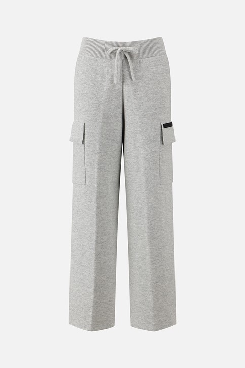 WOMEN GEN-X CASHMERE BLEND SET PANTS PKWPW511411 L/GREY 상품 이미지 1