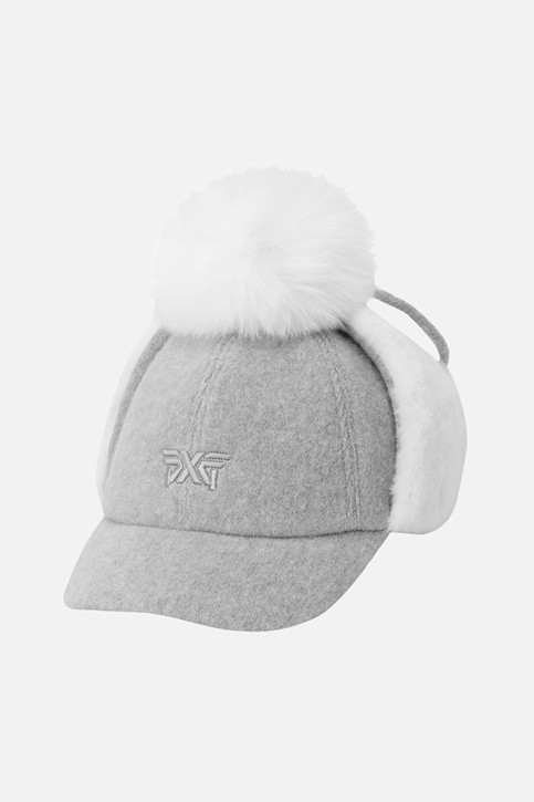 WOMEN BASIC WINTER CAP PKWPW851011 L/GREY 상품 이미지 1