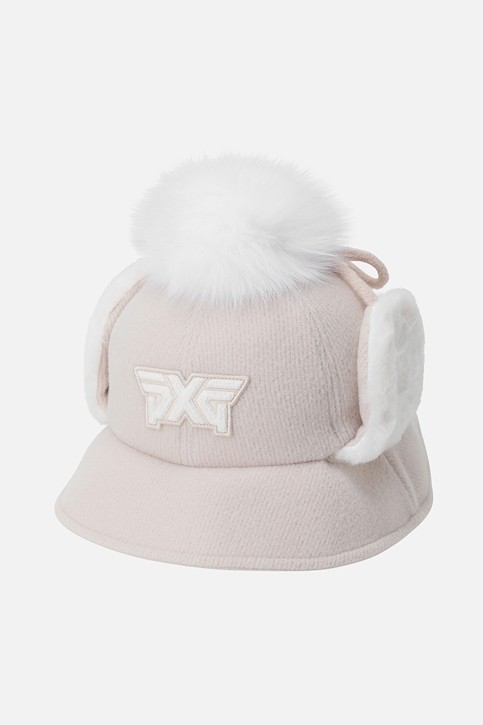 WOMEN BASIC EARFLAP HAT PKWPW961205 BEIGE 상품 이미지 1