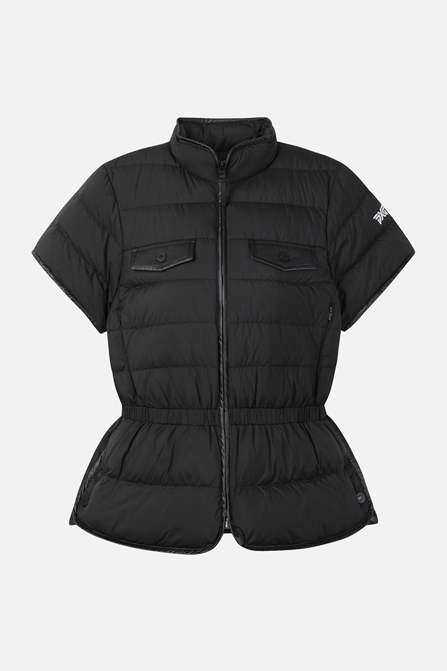 WOMEN WINTER SHORT SLEEVED DOWN JACKET