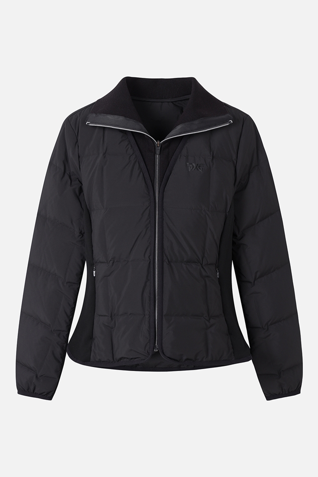 WOMEN WINTER TUBE DOWN JACKET