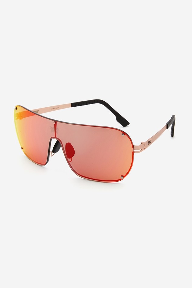 EXTREME ONEPIECE SUNGLASSES (Matt Rosegold)