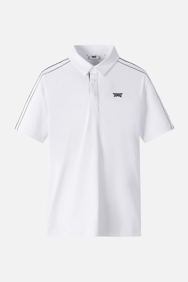 LINE POINT COLLAR SHORT-SLEEVE