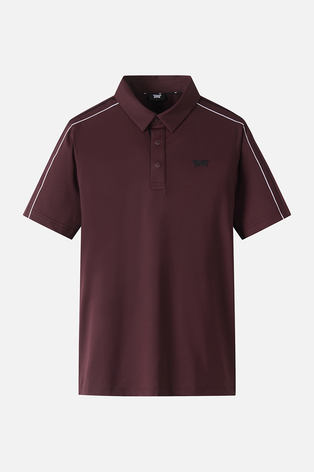 LINE POINT COLLAR SHORT-SLEEVE