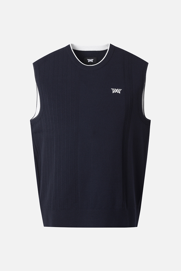 ROUND NECK SWEATER VEST