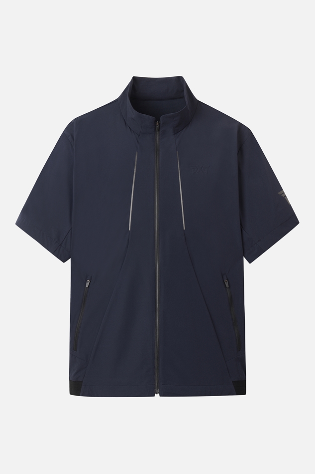 SHORT-SLEEVED SWING JACKET