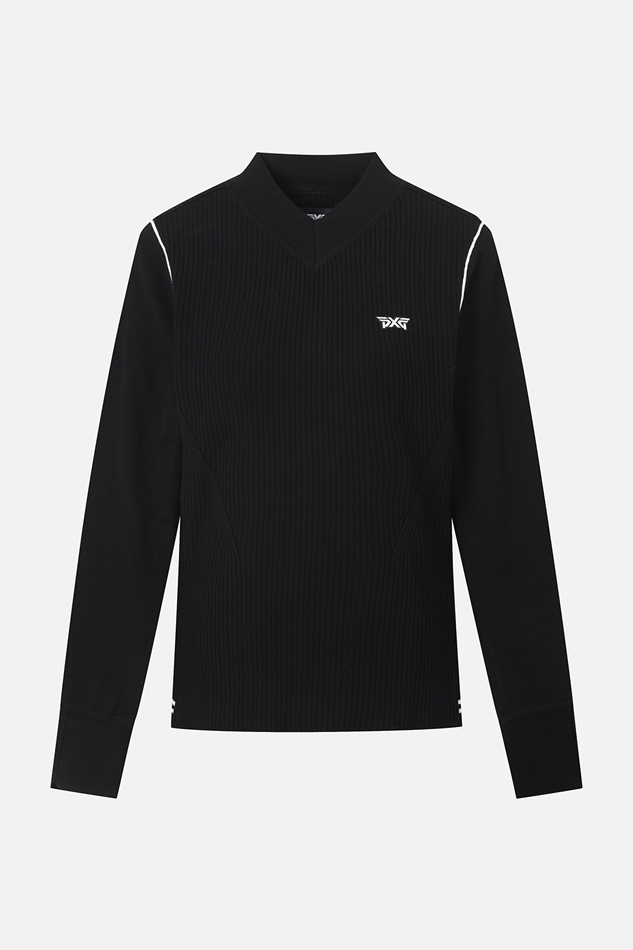 WOMEN HIGH NECK SWEATER