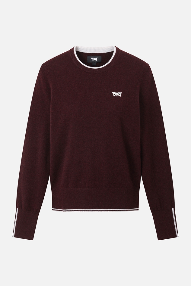 WOMEN BASIC ROUND NECK SWEATER