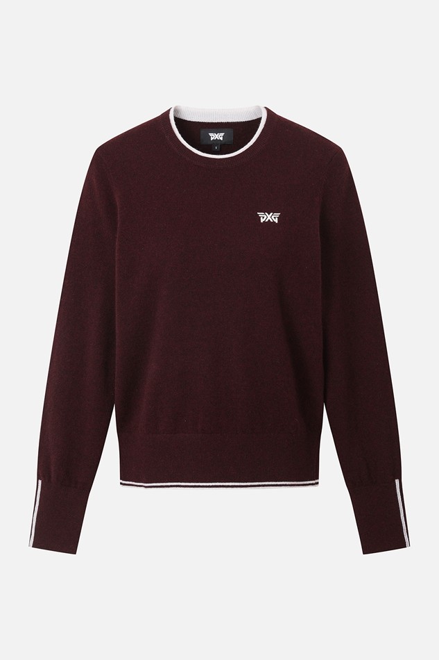 WOMEN BASIC ROUND NECK SWEATER