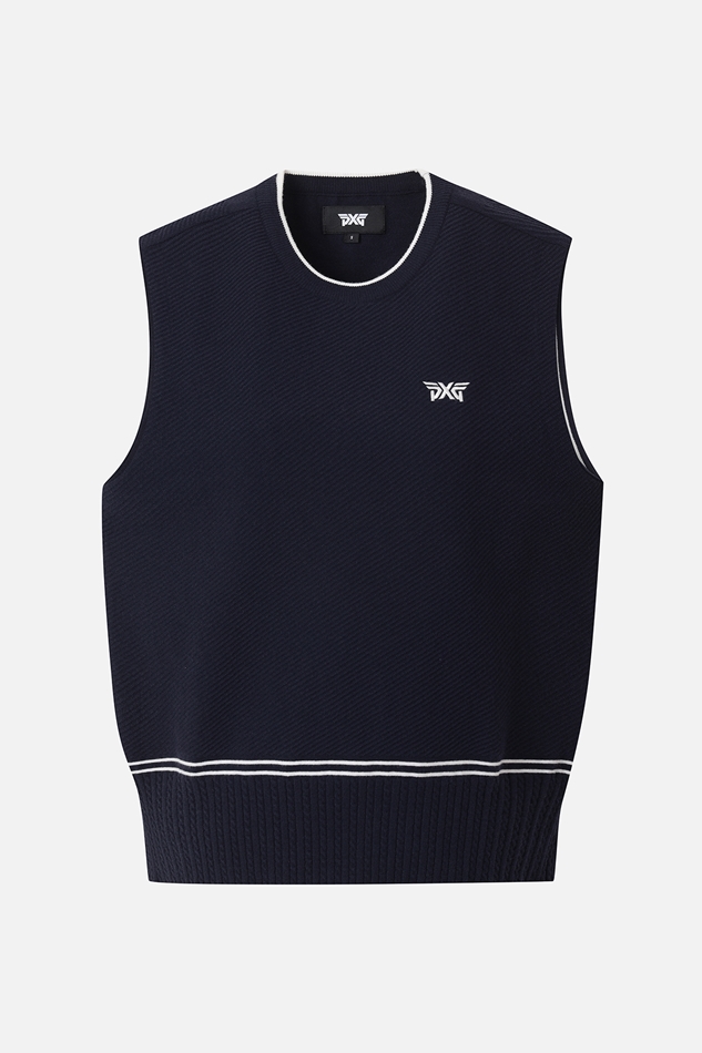 WOMEN ROUND NECK SWEATER VEST