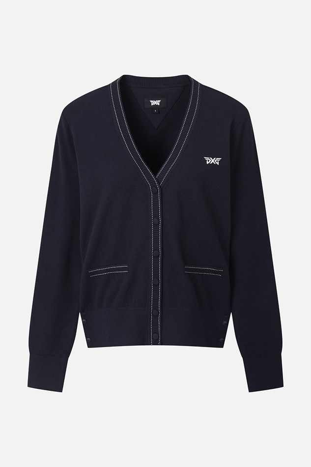 WOMEN V NECK SWEATER CARDIGAN