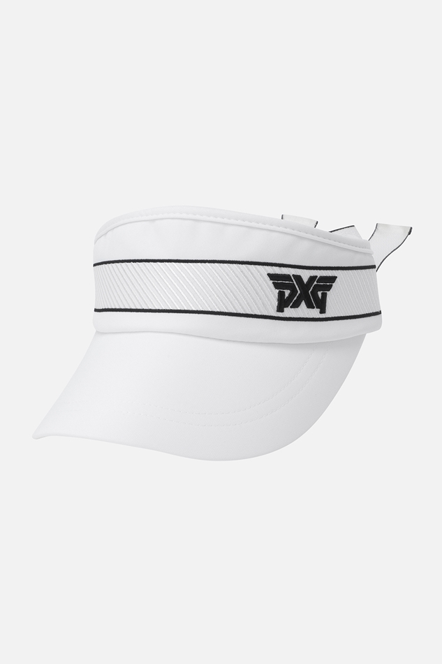 WOMENS WIDE RIBBON VISOR