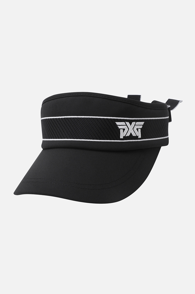 WOMENS WIDE RIBBON VISOR