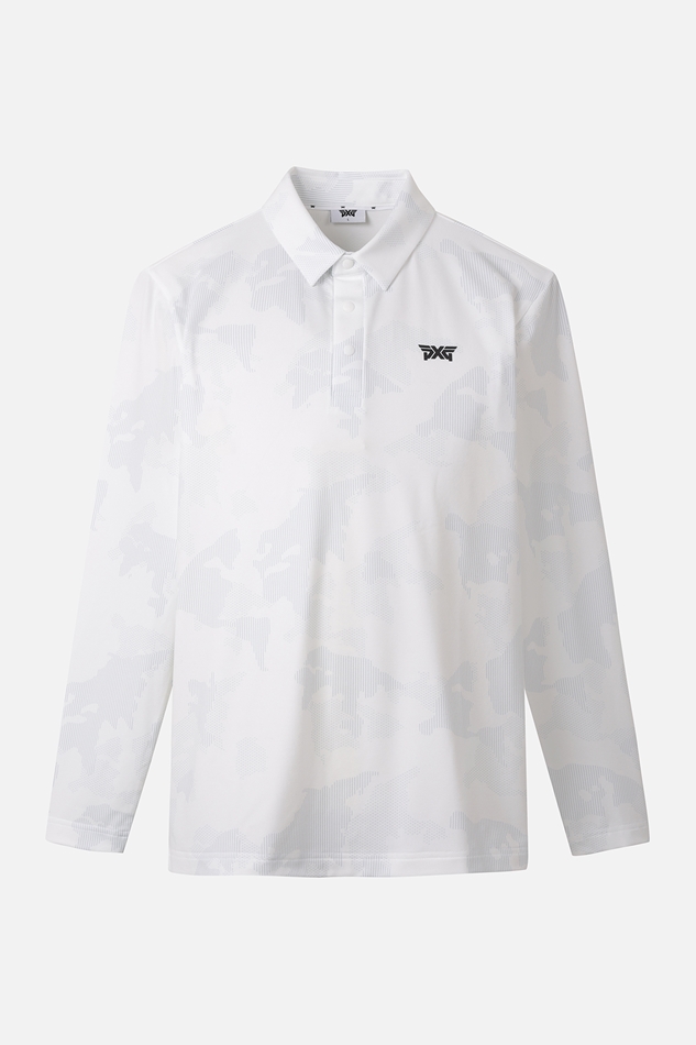 PATTERN COLLAR LONG-SLEEVE