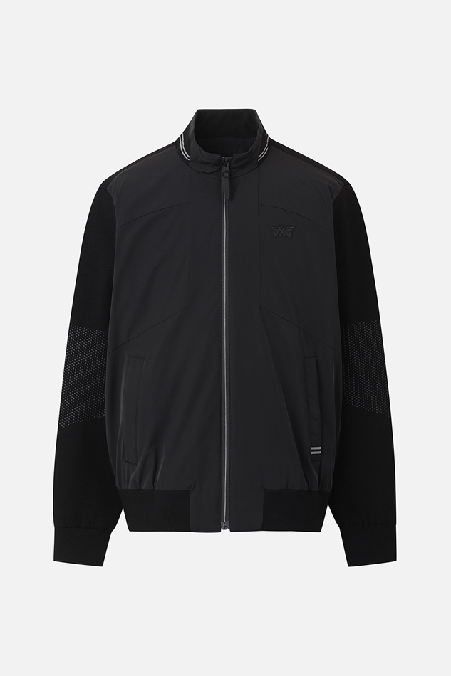 HYBRID FULL ZIP-UP SWEATER