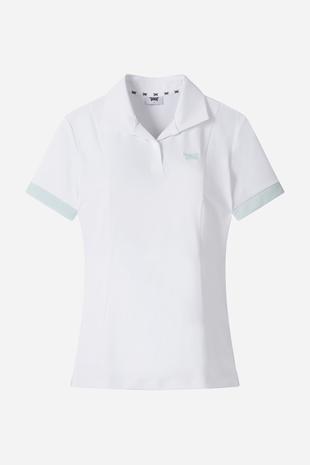 WOMEN SUMMER PERFORMANCE COLLAR T-SHIRTS