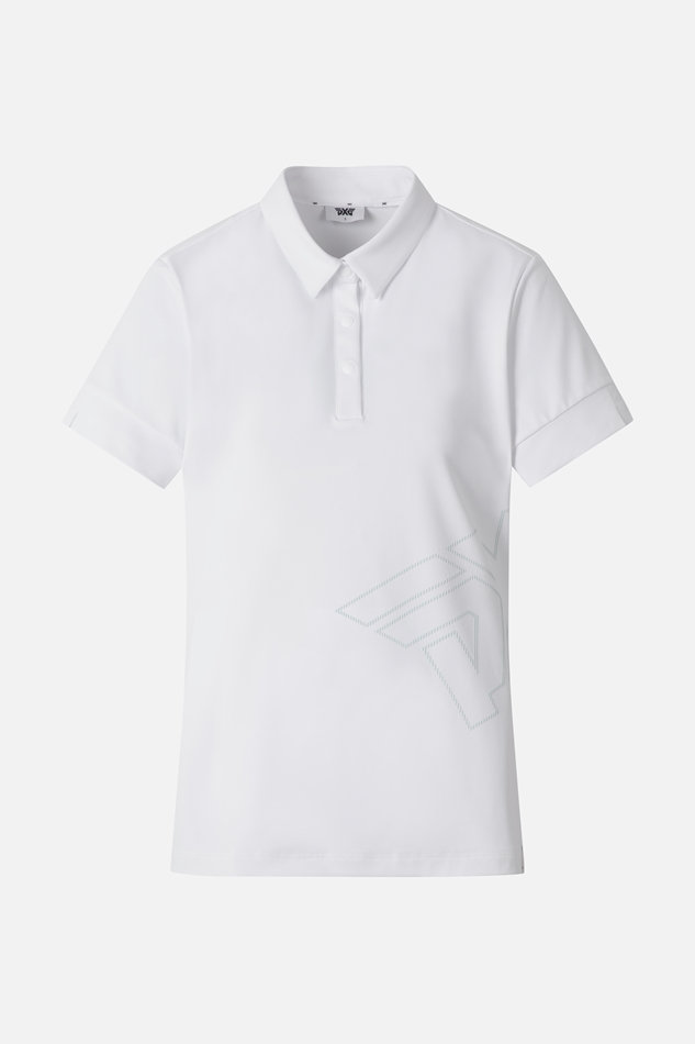 WOMEN SUMMER BIG LOGO SHORT-SLEEVE
