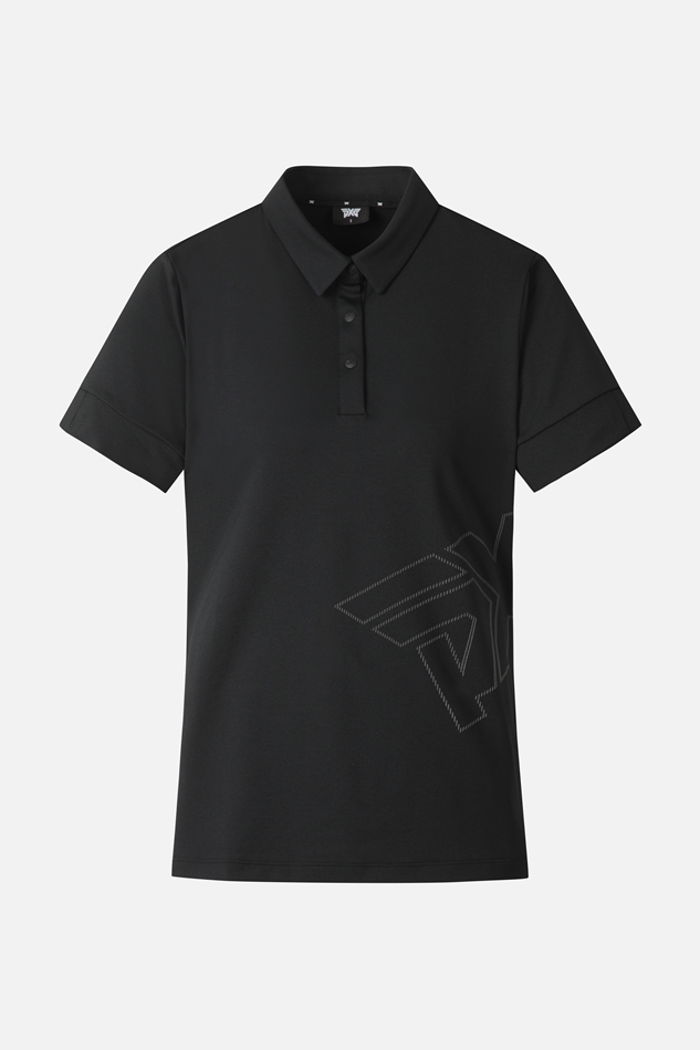 WOMEN SUMMER BIG LOGO SHORT-SLEEVE