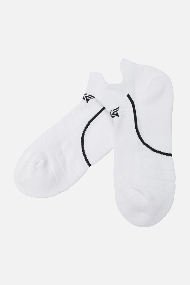 LINE POINT MESH LOW SOCKS