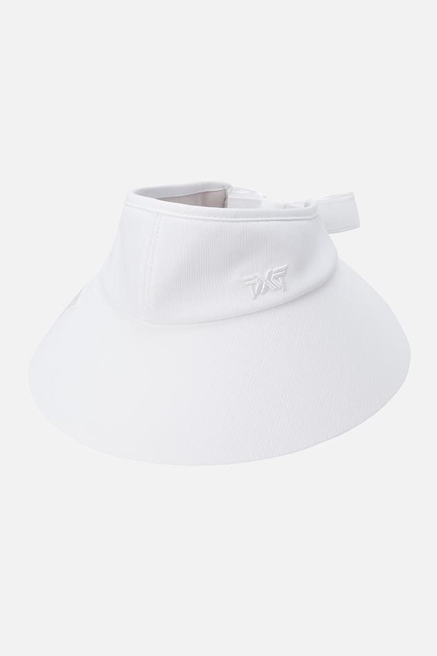 WOMENS WIDE RIBBON VISOR