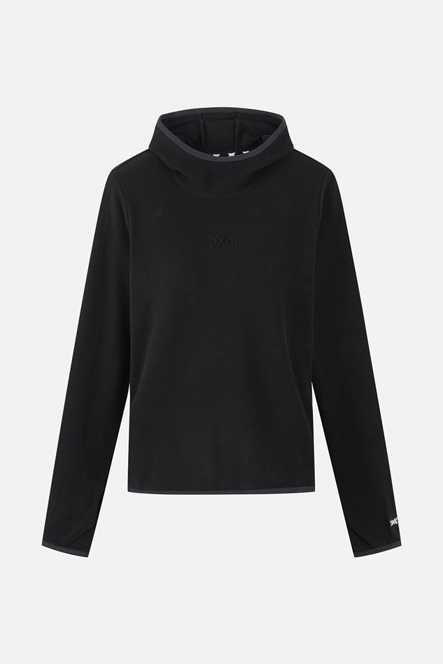 WOMEN WINTER MINI HOOD LONG-SLEEVE