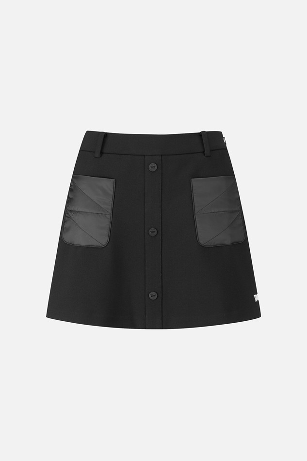 WOMEN WINTER QUILTING POINT SKIRT