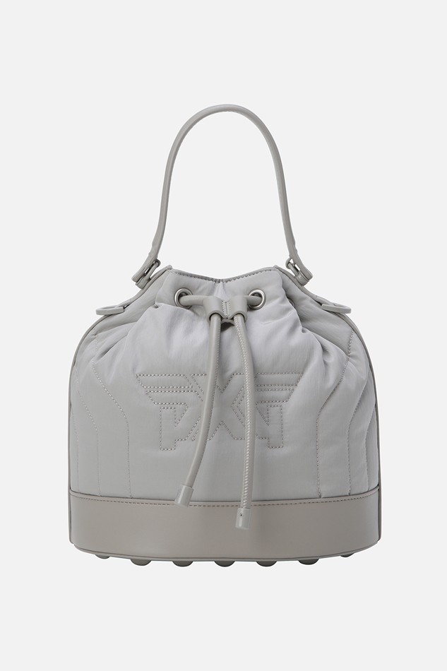 WOMEN WINTER PADDED BUCKET BAG