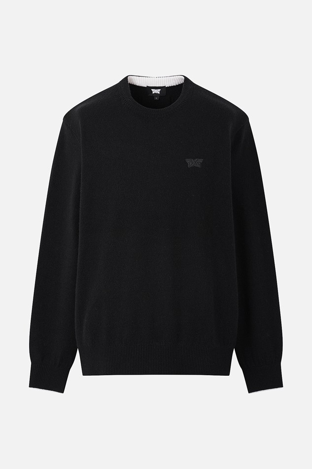 MEN CASHMERE ROUND NECK SWEATER