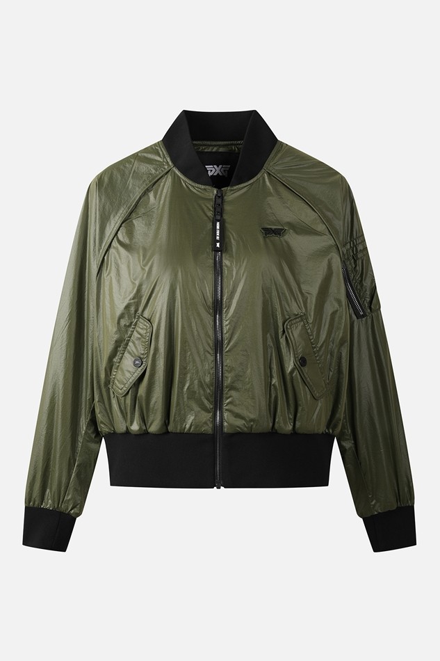 WOMEN OCTA LINED GENO MA-1 JACKET PKFCW630851 KHAKI 상품 이미지 1